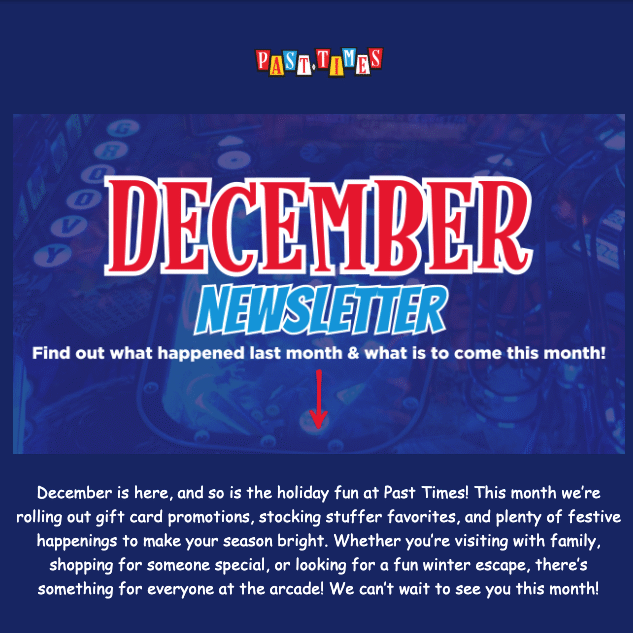 December Newsletter