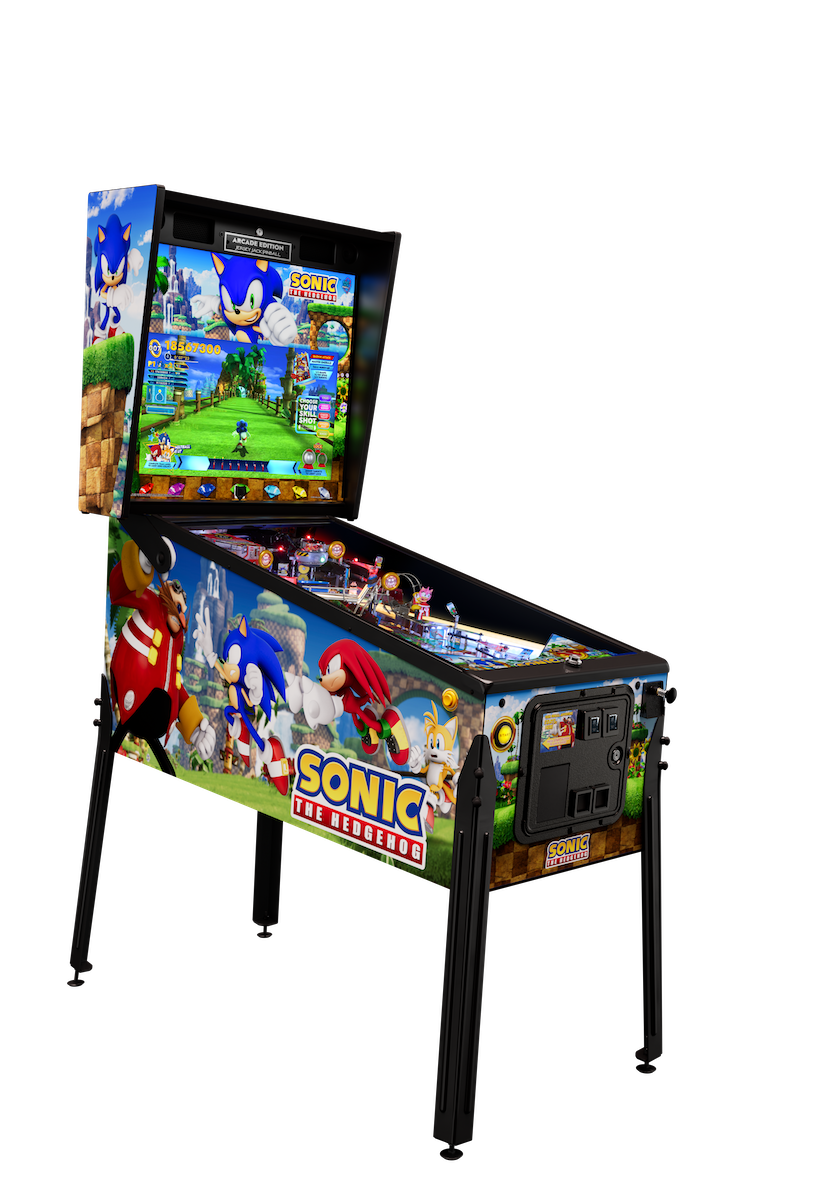 SONIC AE Cabinet Game Left